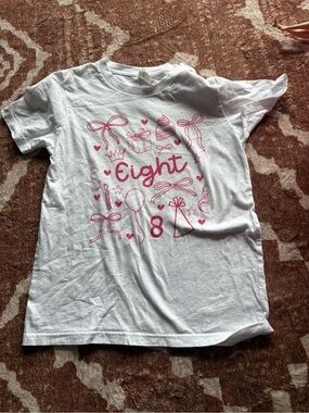 Girls 8th Birthday shirt
